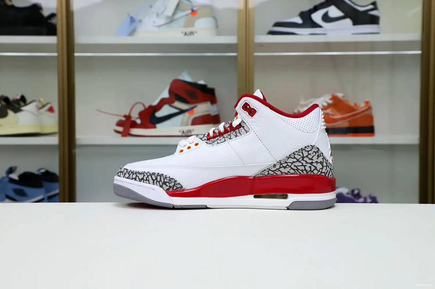 3 Cardinal  Jordan Red(CT8532-126） Kimikick Air Retro 0605